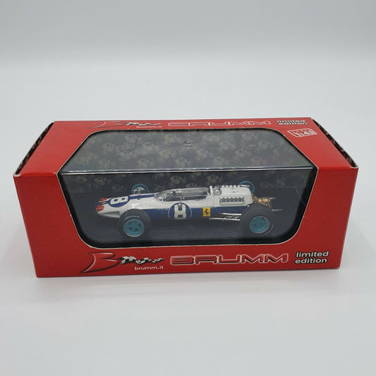 EBOND Modellino Auto Ferrari 512 Lorenzo Bandini 1964 BRUMM R291B Scala 1:43 - S014.