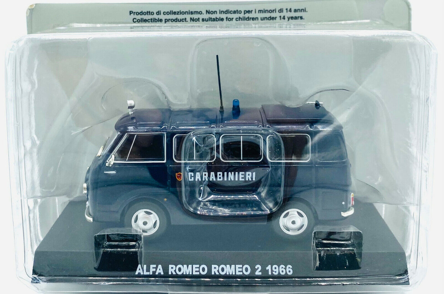 EBOND Modellino Alfa Romeo Romeo 2 - 1966 - Carabinieri - Die cast - 1:43 - 0177