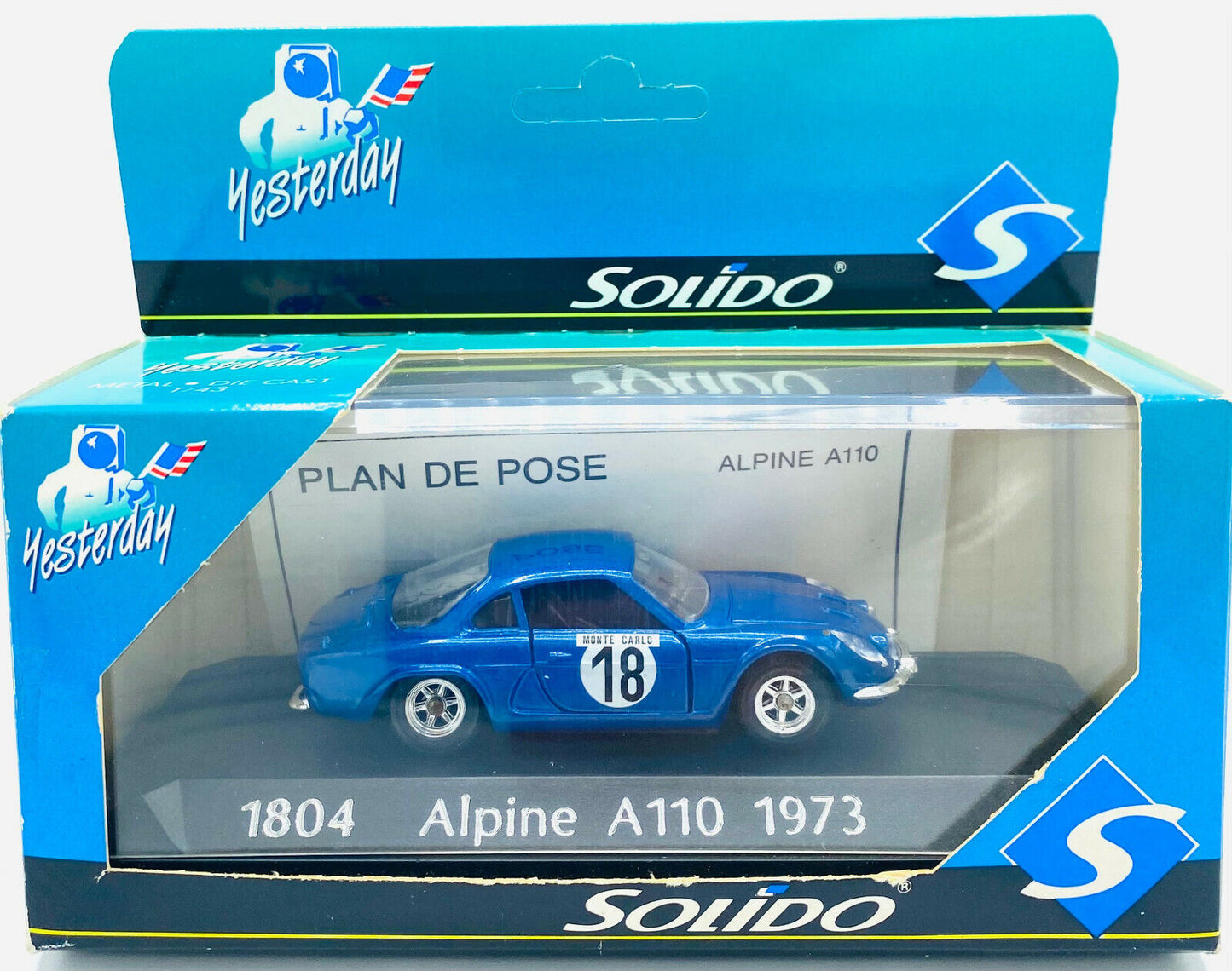 EBOND Modellino Alpine A110 - 1973 - Cod 1804 - Solido - 1:43 - 0209