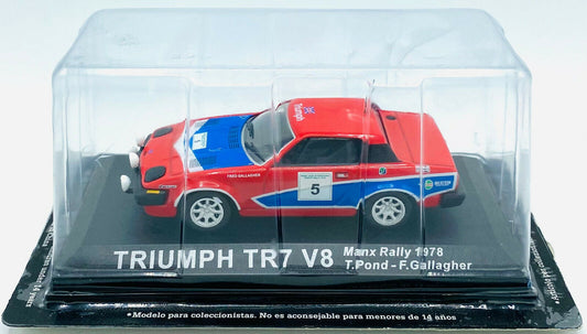 EBOND Modellino Triumph TR7 V8 Manx Rally 1978 T.Pond F.Gallagher - 1:43 - 0241