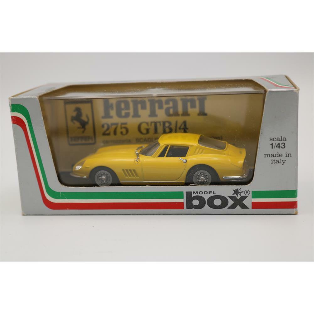 EBOND Modellino Auto Ferrari 275 GBT4 Stradale - Scala 1:43 Die-cast Model Box - S009