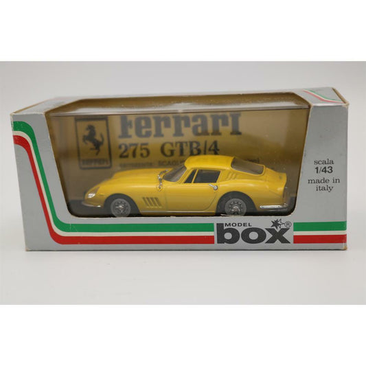 EBOND Modellino Auto Ferrari 275 GBT4 Stradale - Scala 1:43 Die-cast Model Box - S009