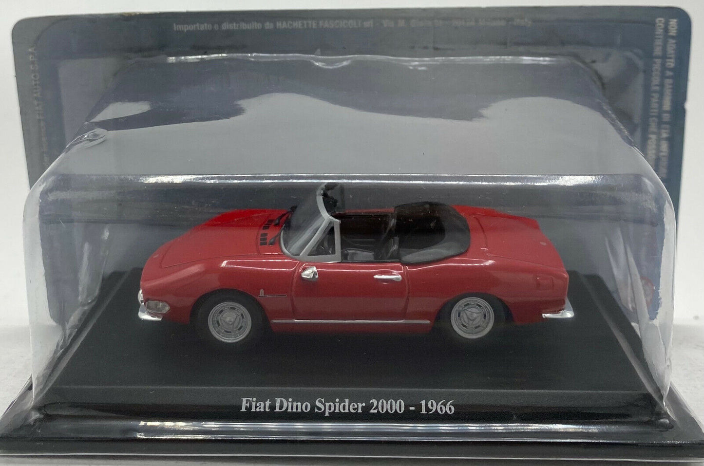 EBOND Modellino Fiat Dino Spider 2000 - 1966 - Die Cast - 1:43 - 0148