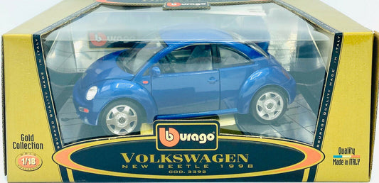 EBOND Modellino Volswagen New Beetle - 1998 - Cod 3392 - 1:18 - Bburago - 0268