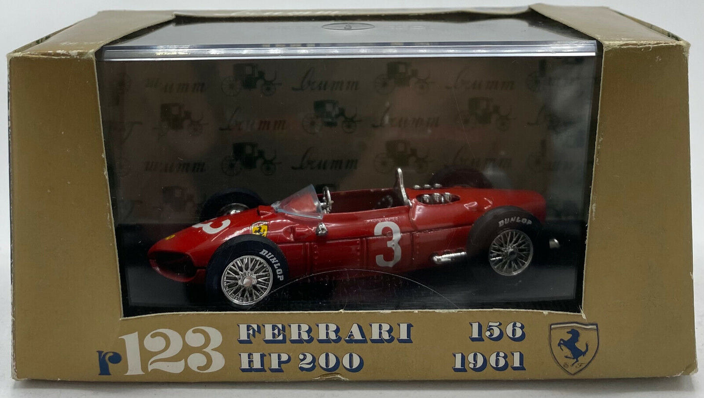 EBOND Modellino Ferrari 156 HP 200-1961-Serie Oro Brumm-1:43-0144.