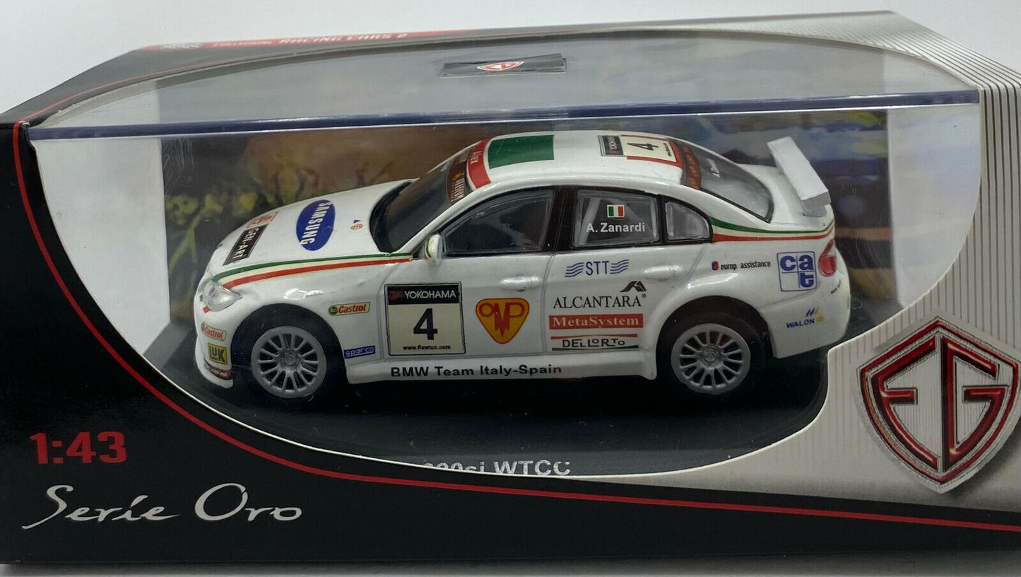 EBOND BMW 320SI WTCC A.Zanardi Bmw Team Italy-1:43-Serie Oro Edison Gioc.-0142.