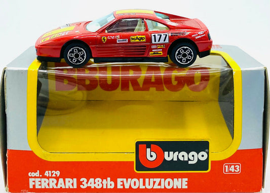 EBOND Modellino Ferrari 348tb Evoluzione Cod. 4129 - Bburago - 1:43 - 0270