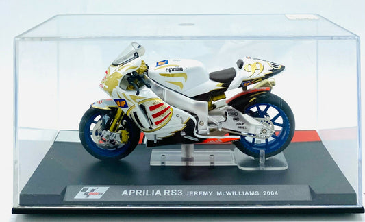 EBOND Modellino Aprilia RS3 - Jeremy McWilliams - 2004 - Die Cast - 1:24 - 0210