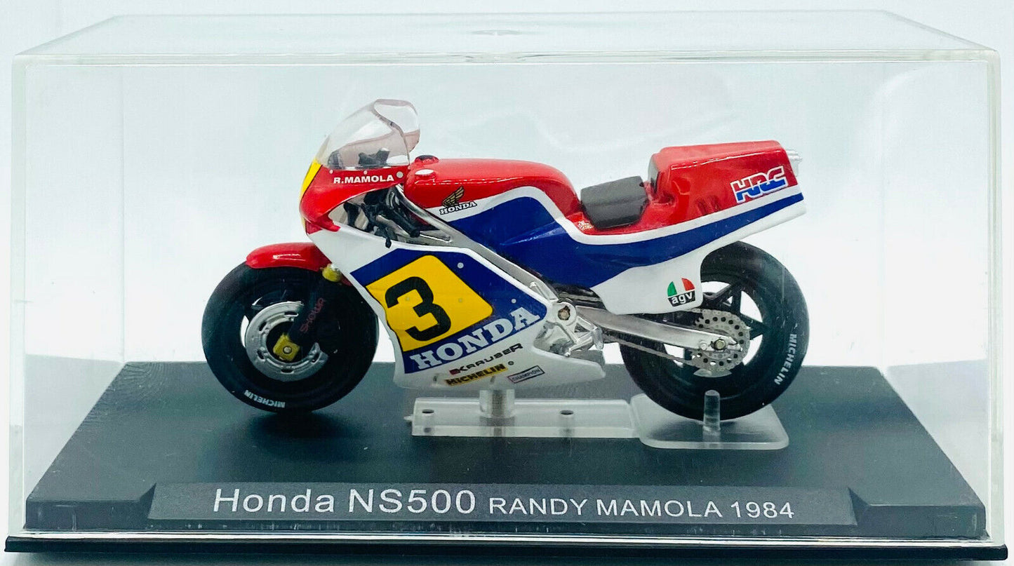 EBOND Modellino Honda NS500 Randy Mamola - 1984 - Die Cast - 1:24 - 0241