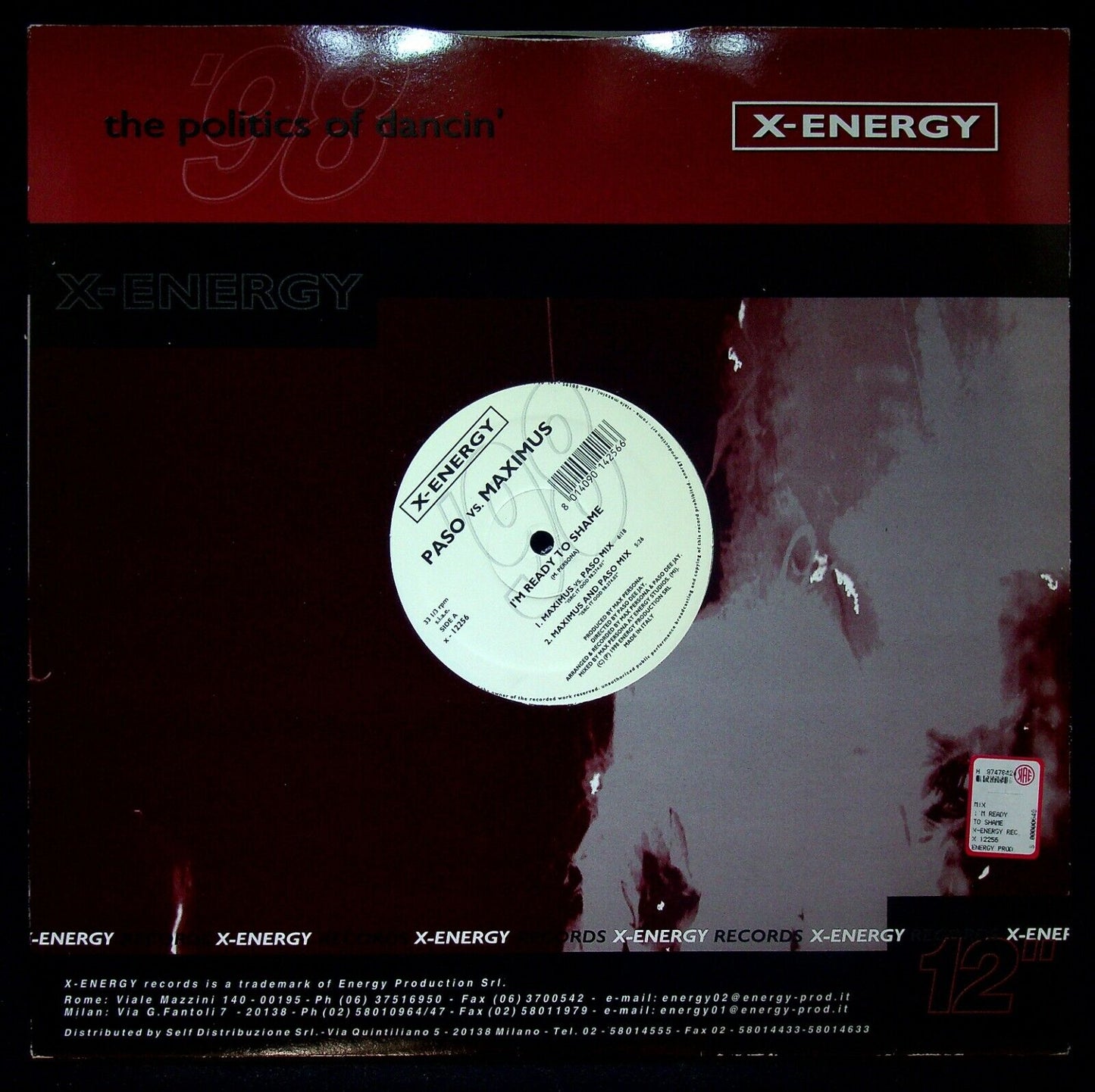 EBOND Paso Vs. Maximus - I'm Ready To Shame Vinile V058148