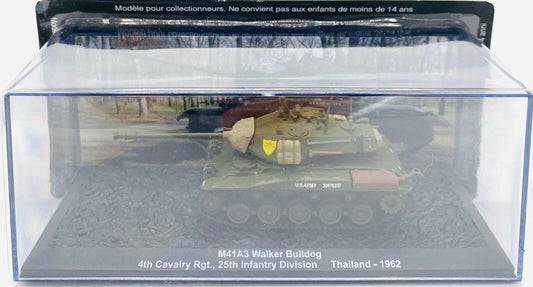 EBOND Carro Armato M41A3 Walker Bulldog 4TH Cavalry RGT Thailand 1962- 1:72 0182