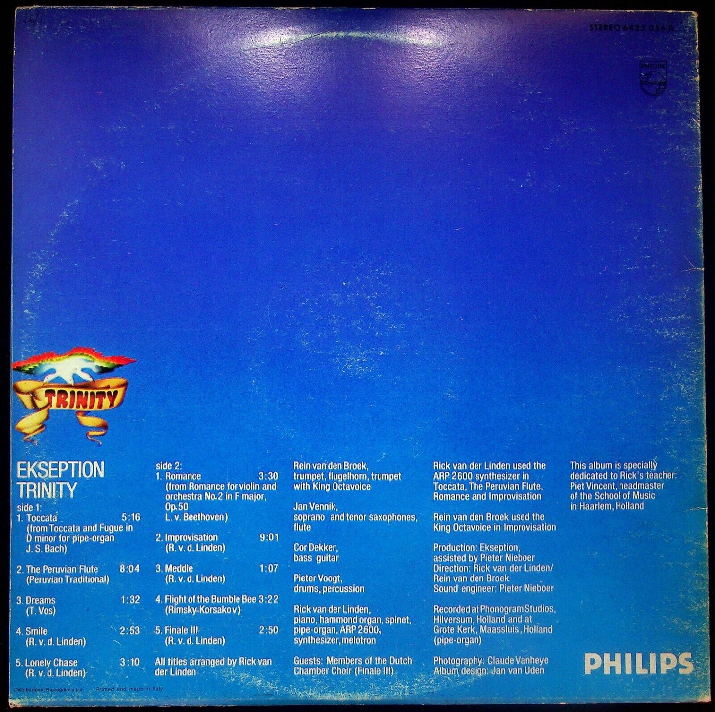 EBOND Ekseption ‎- Trinity Vinile V059084