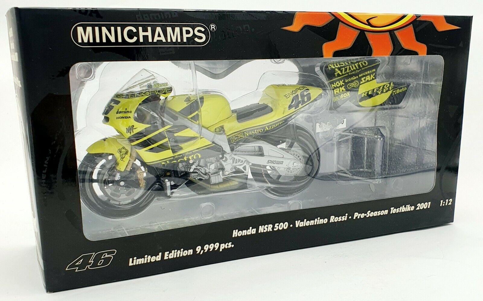 EBOND Honda NSR 500 Valentino Rossi Pre-Season Testbike 2001