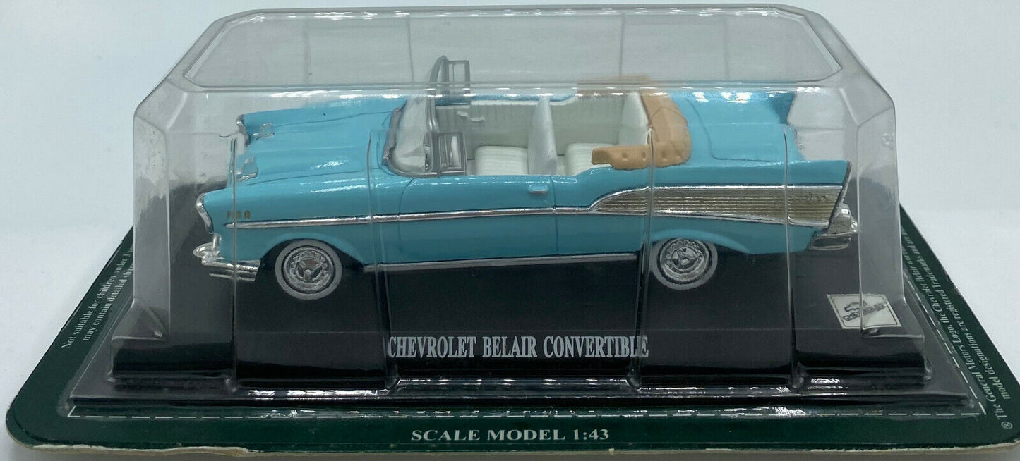 EBOND Modellino Chevrolet Belair Convertible - Die cast - 1:43 - 0168