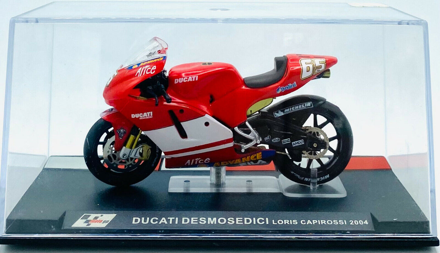 EBOND Modellino Moto Ducati Desmosedici Loris Capirossi - 2004 - 1:24 - 0271