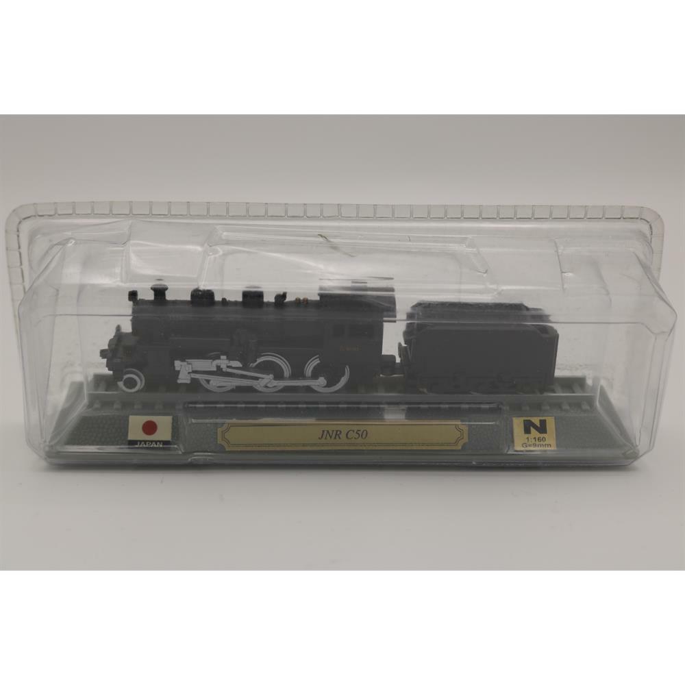 EBOND Modellino Statico Locomotiva JNR C50 Giappone Scala N 1:160 Del Prado - S005