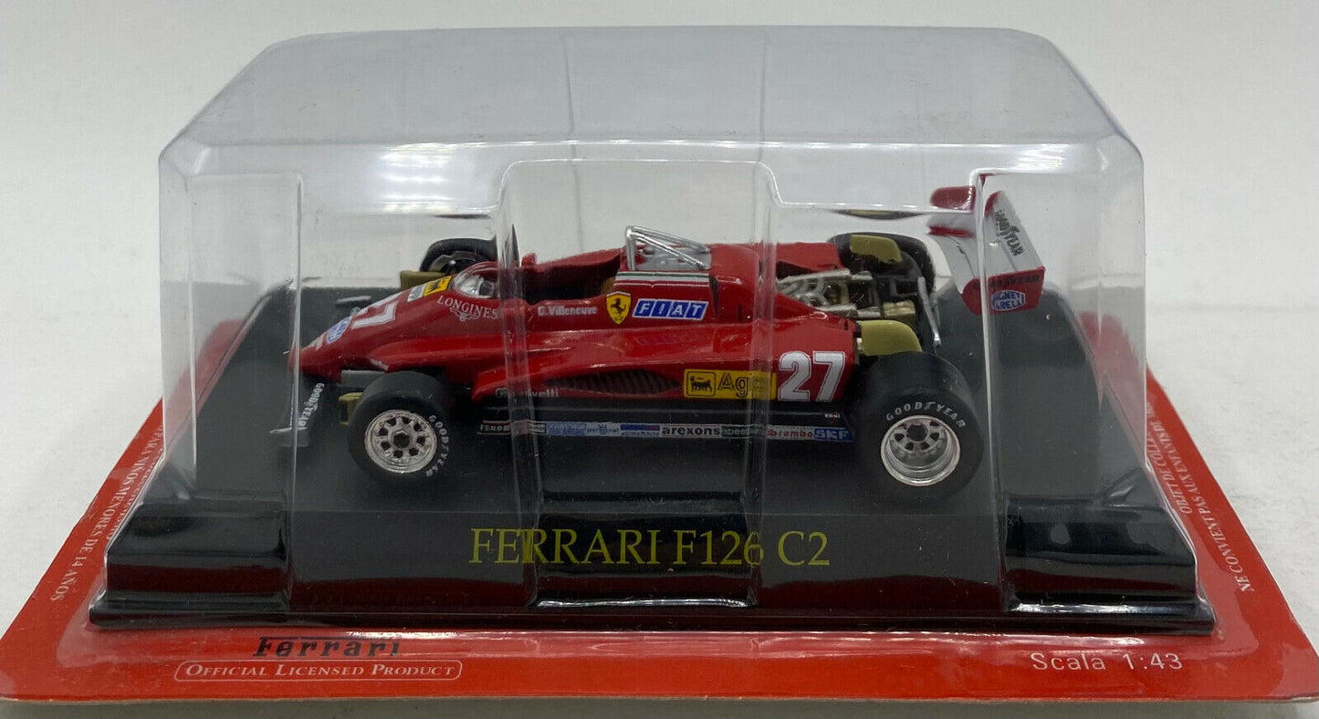 EBOND Modellino F1 Ferrari F126 C2 - Die Cast - 1:43 - 0145