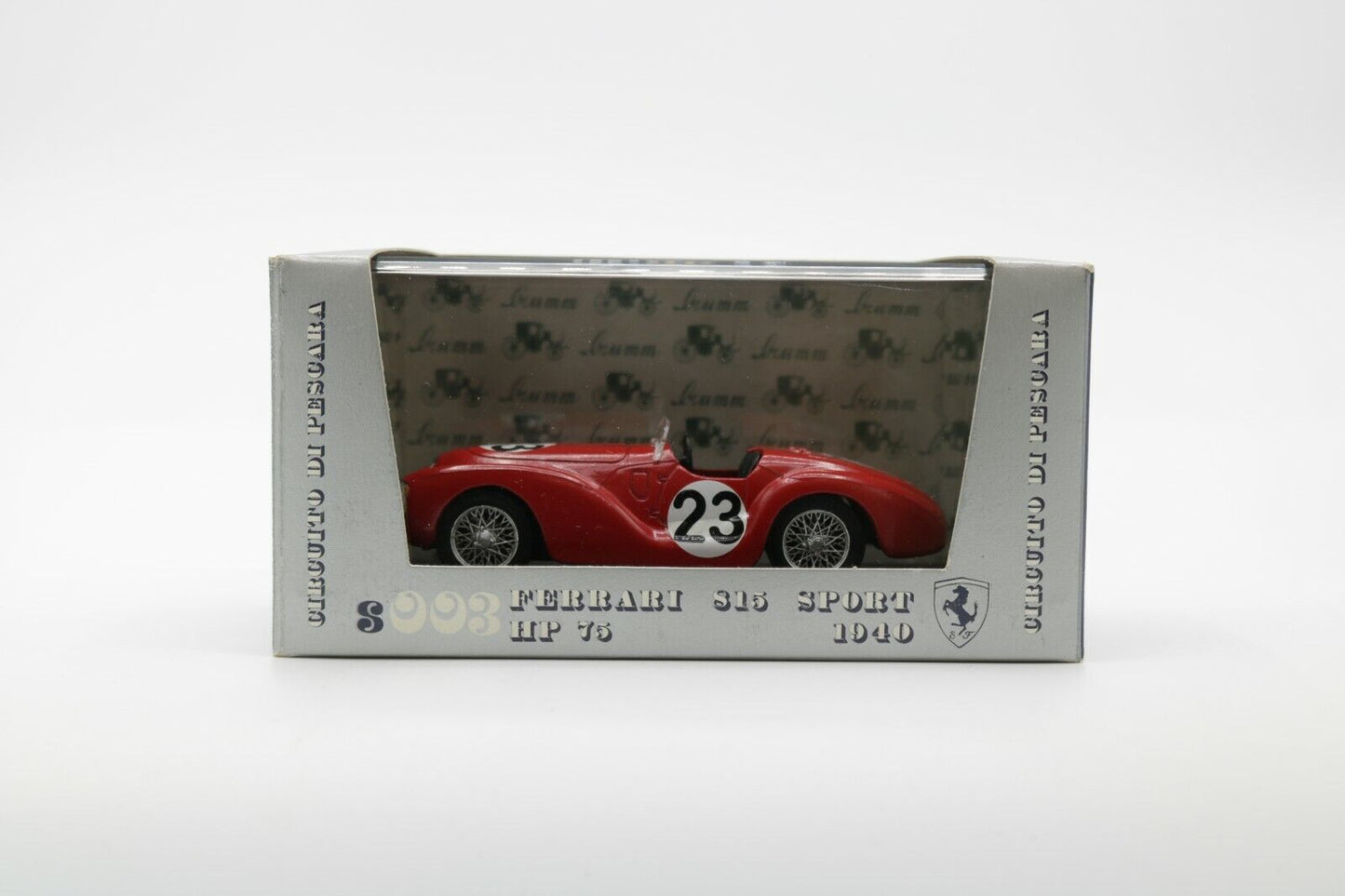 EBOND Ferrari 815 Sport 1940 HP75 Brumm S003 Scala 1:43 S028.