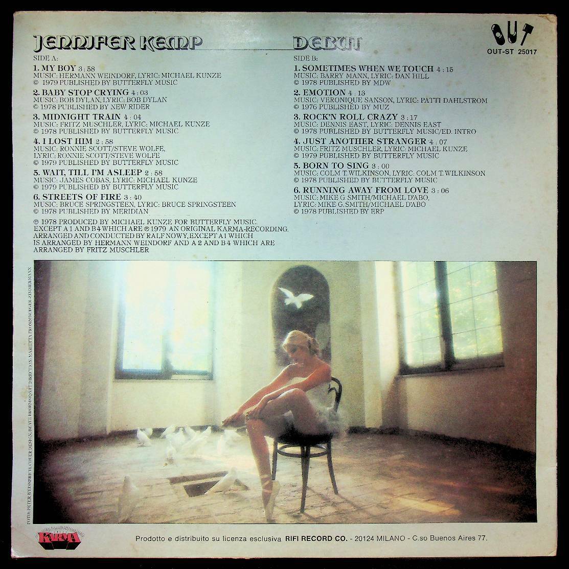 EBOND Jennifer Kemp - Debut - Out - Out St 25017 -- V056118 Vinile V056118