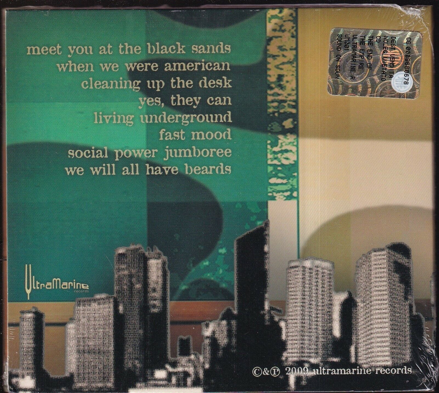 EBOND The Right Moves - The End Of The Empire Digipack5009 CD CDS001249