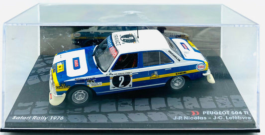 EBOND Peugeot 504 TI J.P.Nicolas J.C.Lefebvre - Safari Rally 1976 - 1:43 - 0201