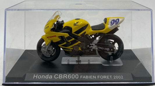 EBOND Modellino Honda CBR600 Fabien Foret - 2002 - Die Cast - 1:24 - 0154