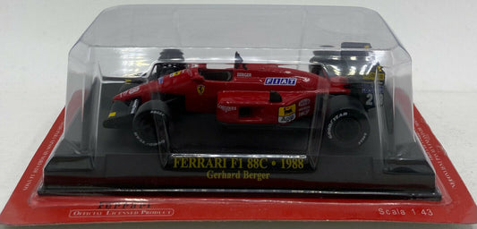 EBOND F1 Ferrari 88C - 1988 - Gerhard Berger - Die Cast - 1:43 - 0145