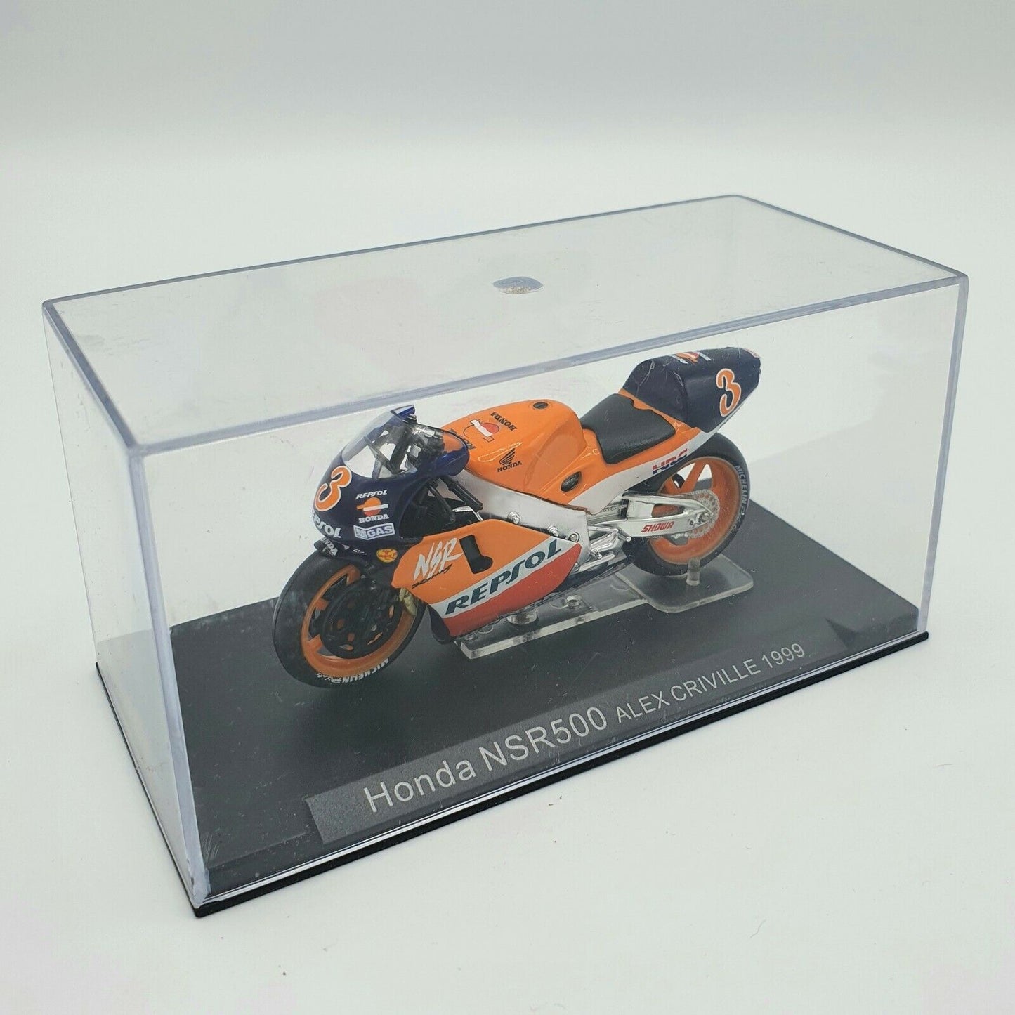 EBOND Modellino Honda NSR 500 Alex Criville 1999 Scala 1:24 - S008.