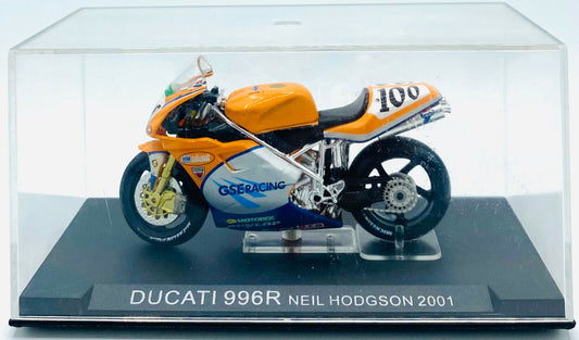 EBOND Modellino Ducati 996R - Neil Hodgson - 2001 - Die Cast - 1:24 - 0209