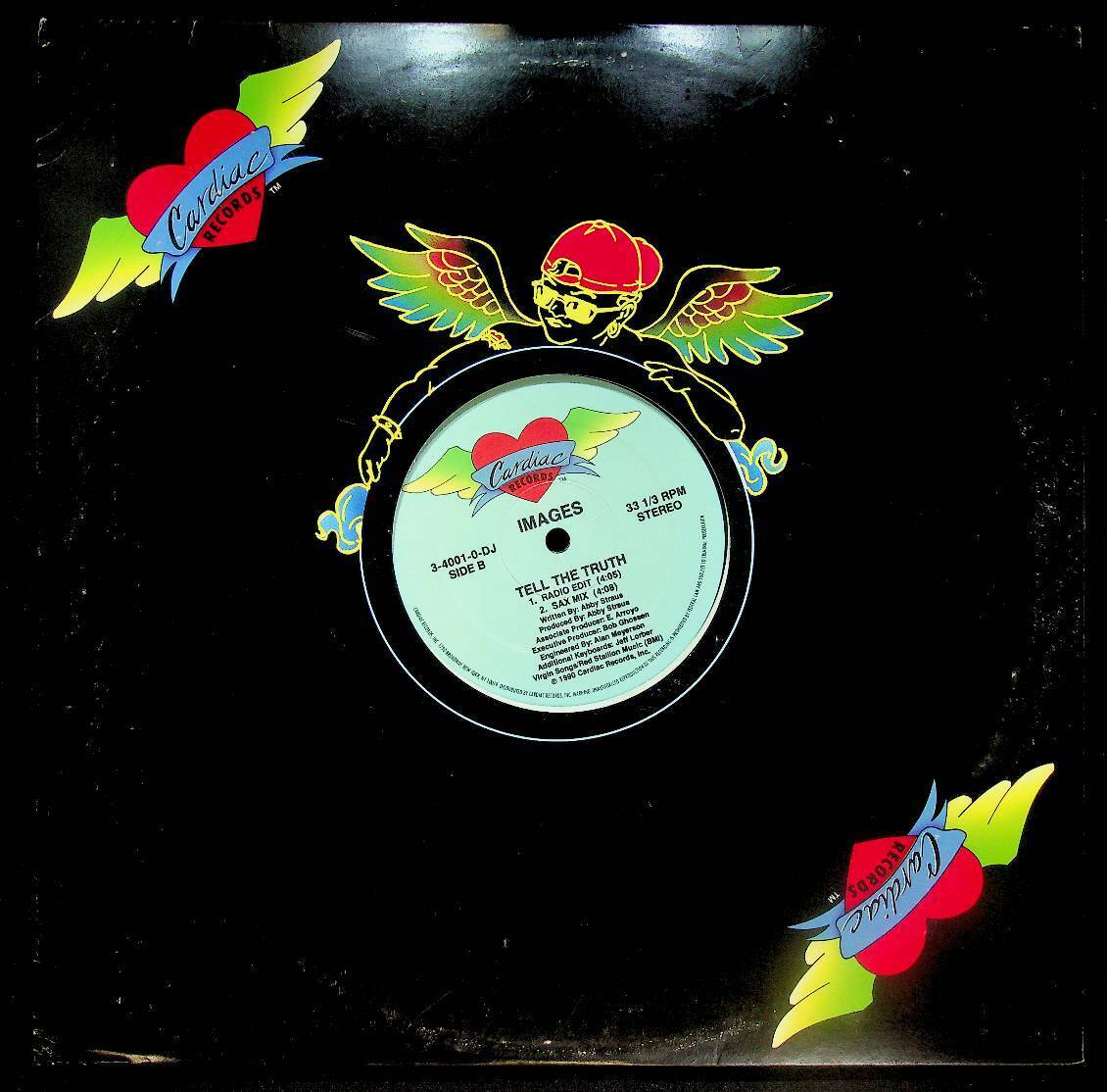 EBOND Images - Tell The Truth - Cardiac Records - 3-4001-0-dj -- V056138 Vinile V056138