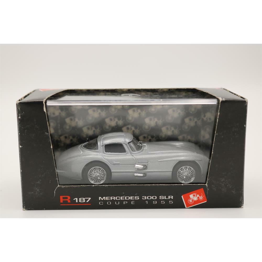 EBOND Modellino Auto Mercedes 300 SLR Brumm R187 - Scala 1:43 - Die cast - S011