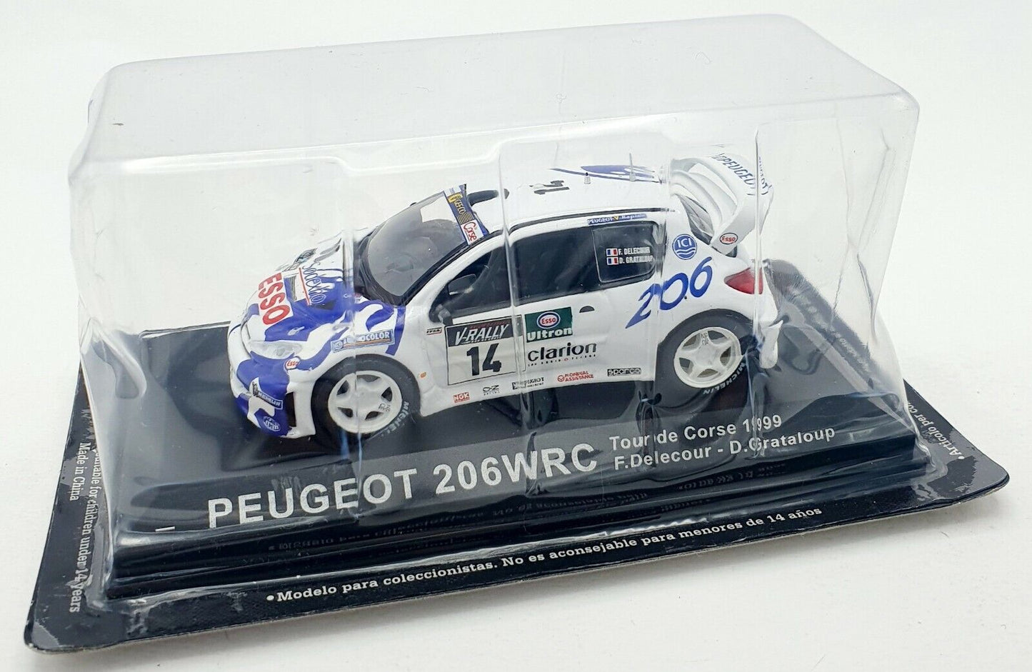 EBOND Peugeot 206WRC - Tour de Corse 1999 - Scala 1:43 0053.