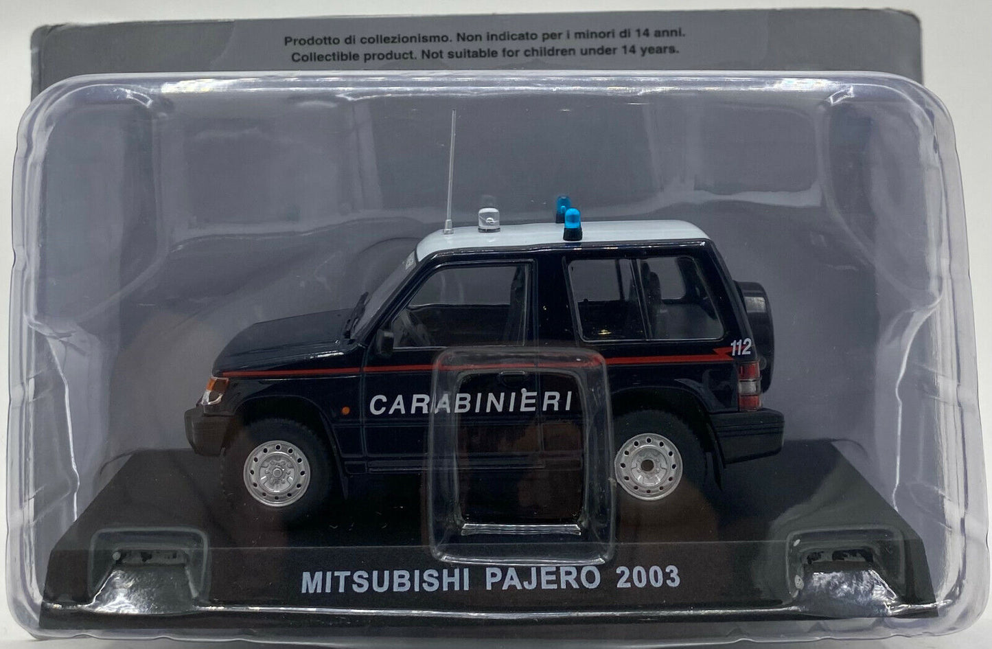 EBOND Modellino Mitsubishi Pajero Carbinieri - 2003 - Die Cast 1:43 - 0162