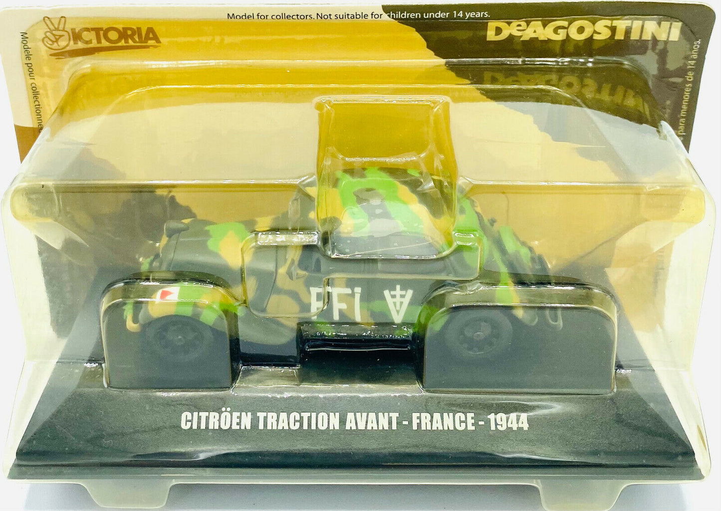 EBOND Citroen Traction Avant - France - 1944 - DeAgostini - 1:43 - 0225