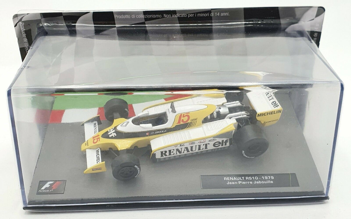 EBOND Renault RS10 - 1979 - Jean - Pierre Jabouille - Die cast - Scala 1:43 S047.