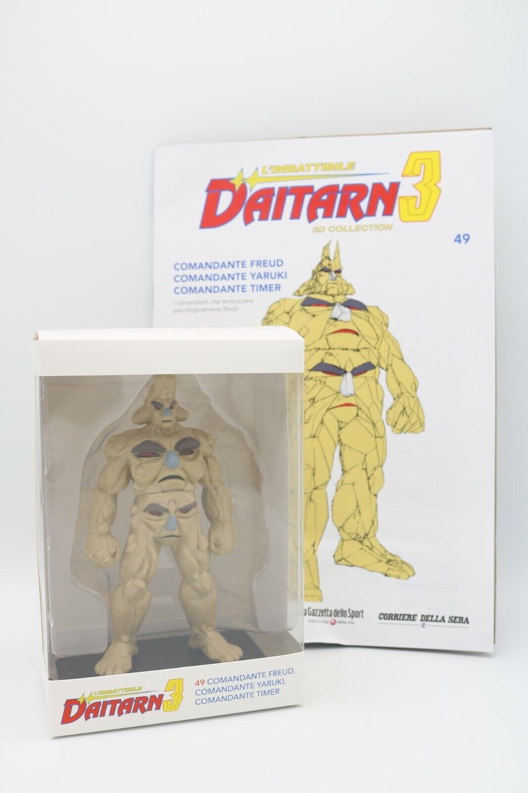EBOND L'Imbattibile Daitarn 3 3D Collection 49 COMANDANTE FREUD YARUKI TIMER