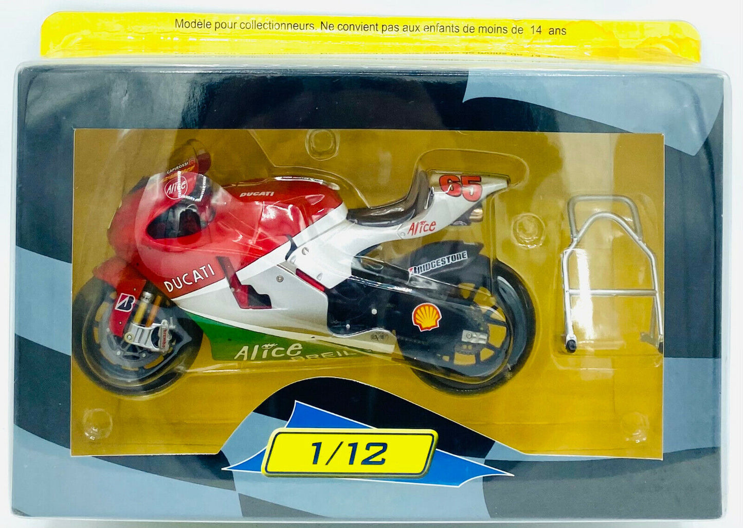 EBOND Moto Ducati Desmosedici - Loris Capirossi - 2006 - Altaya - 1:12 - 0203