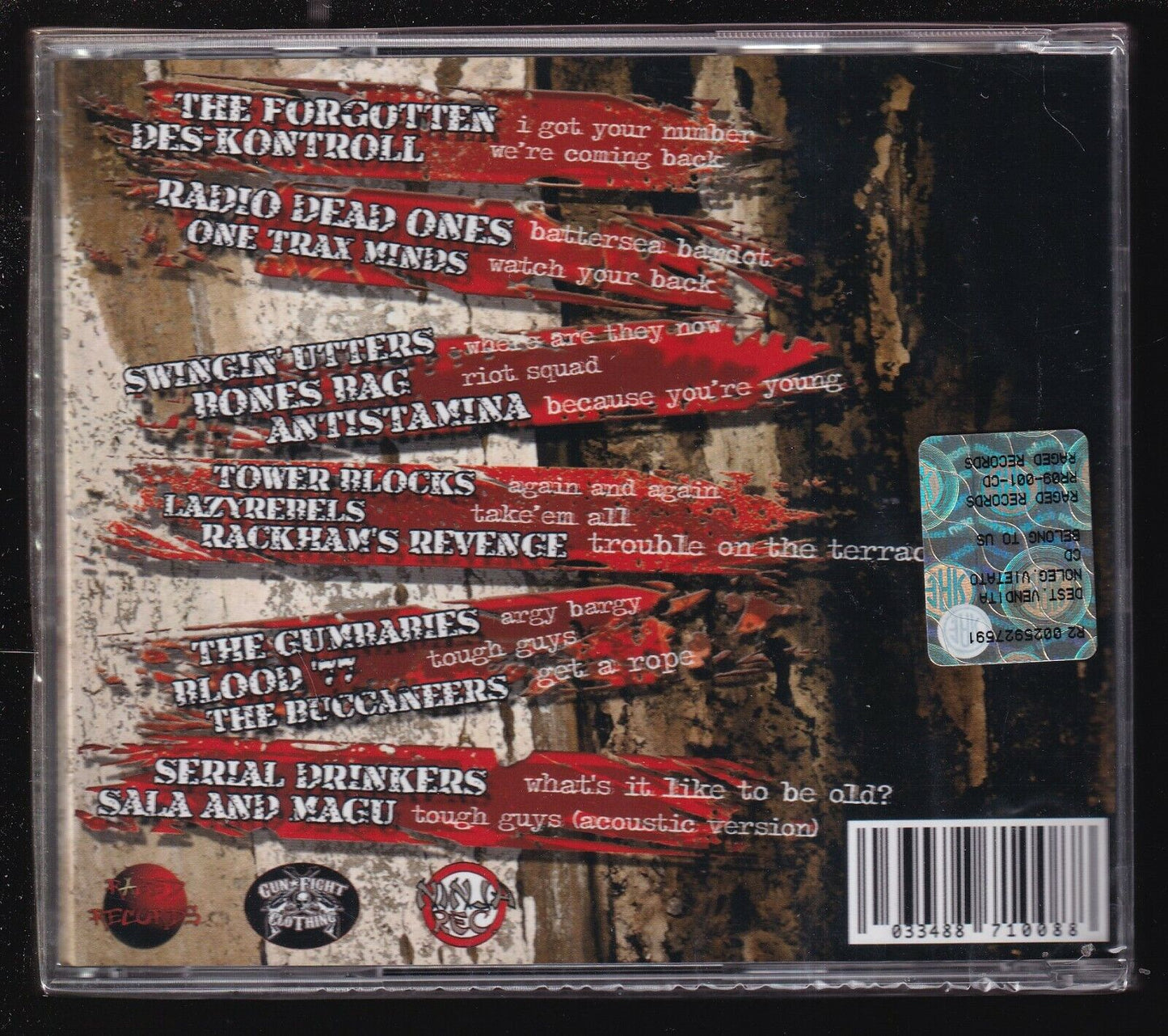 EBOND Various - Tribute To... Cock Sparrer... Belongs To Us 5006 CD CDS001164