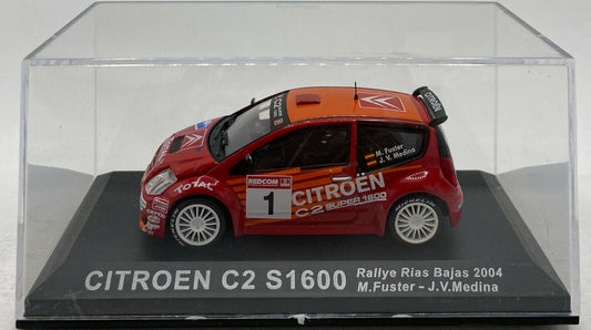 EBOND Citroen C2 S1600 Rallye Rias Bajas 2004 M.Fuster J.V.Medina - 1:43 - 0147