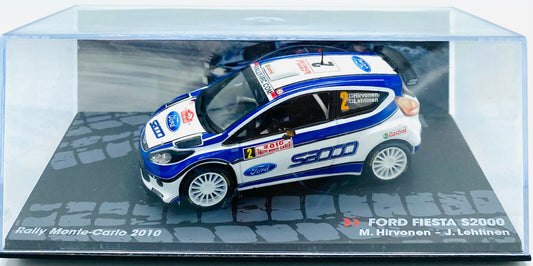 EBOND Ford Fiesta S2000 M.Hirvonen J.Lehtinen Rally Monte Carlo 2010 1:43 0187