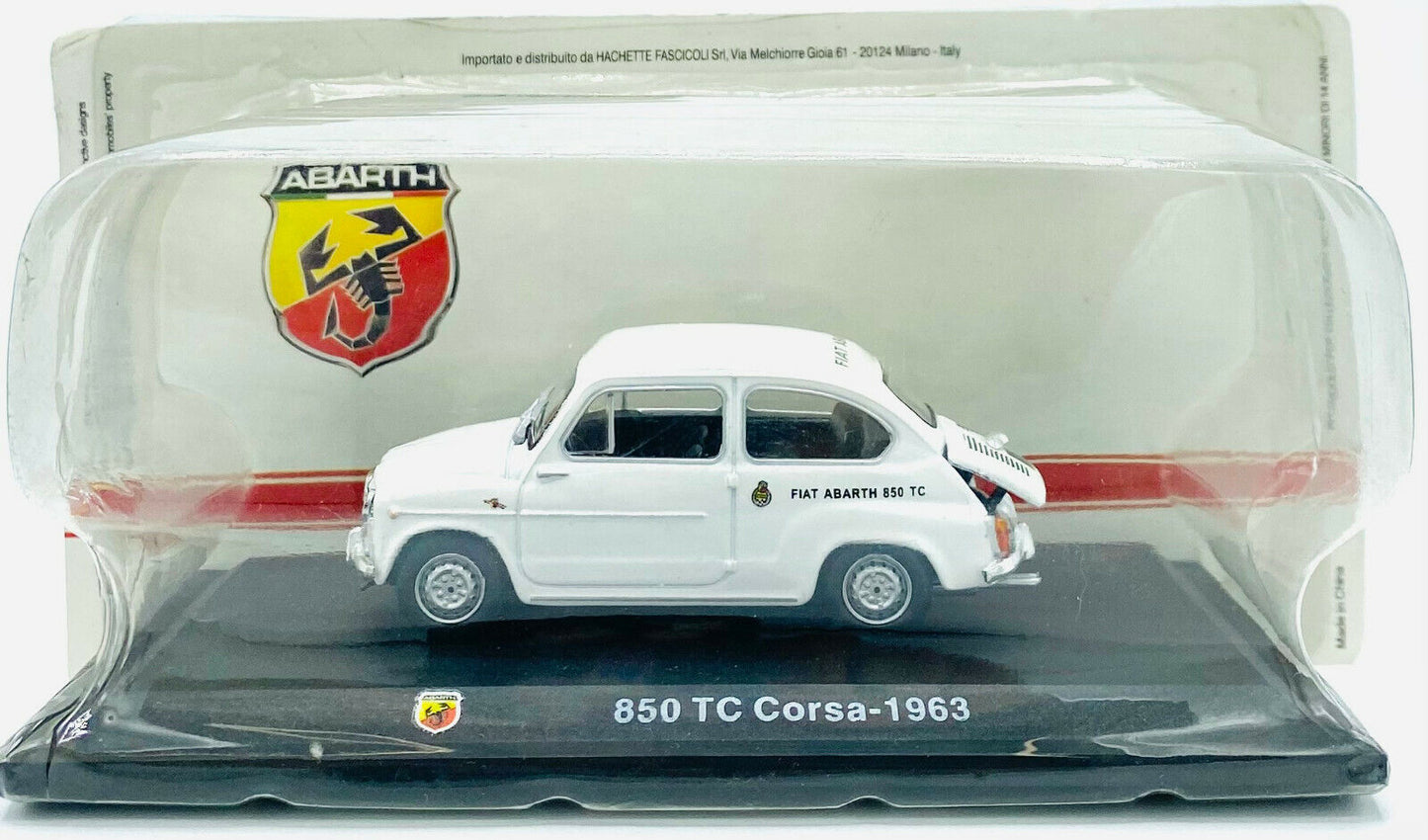 EBOND Modellino Abarth 850TC Corsa - 1963 - Die Cast - 1:43 - 0165