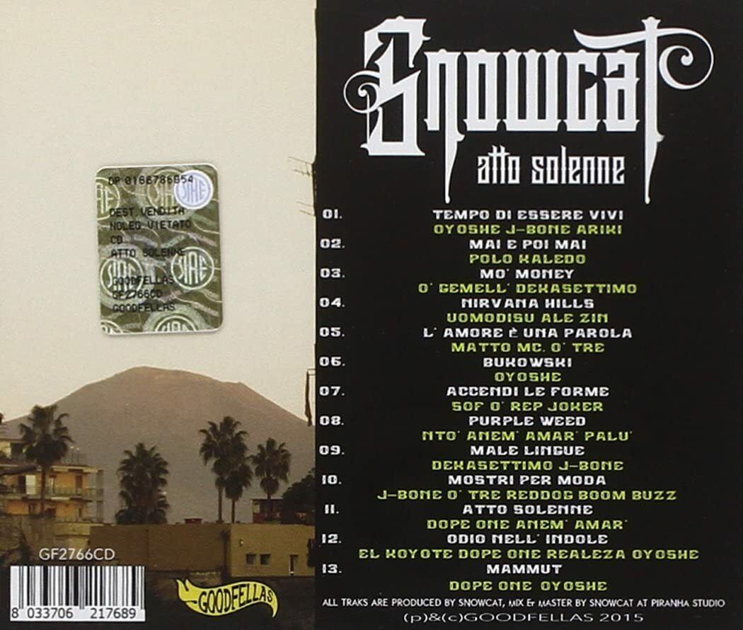 EBOND Snowcat - Atto Solenne 5015 CD CDS001409