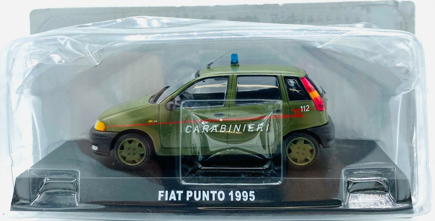 EBOND Modellino Fiat Punto - 1995 - Carabinieri - Die cast - 1:43 - 0191