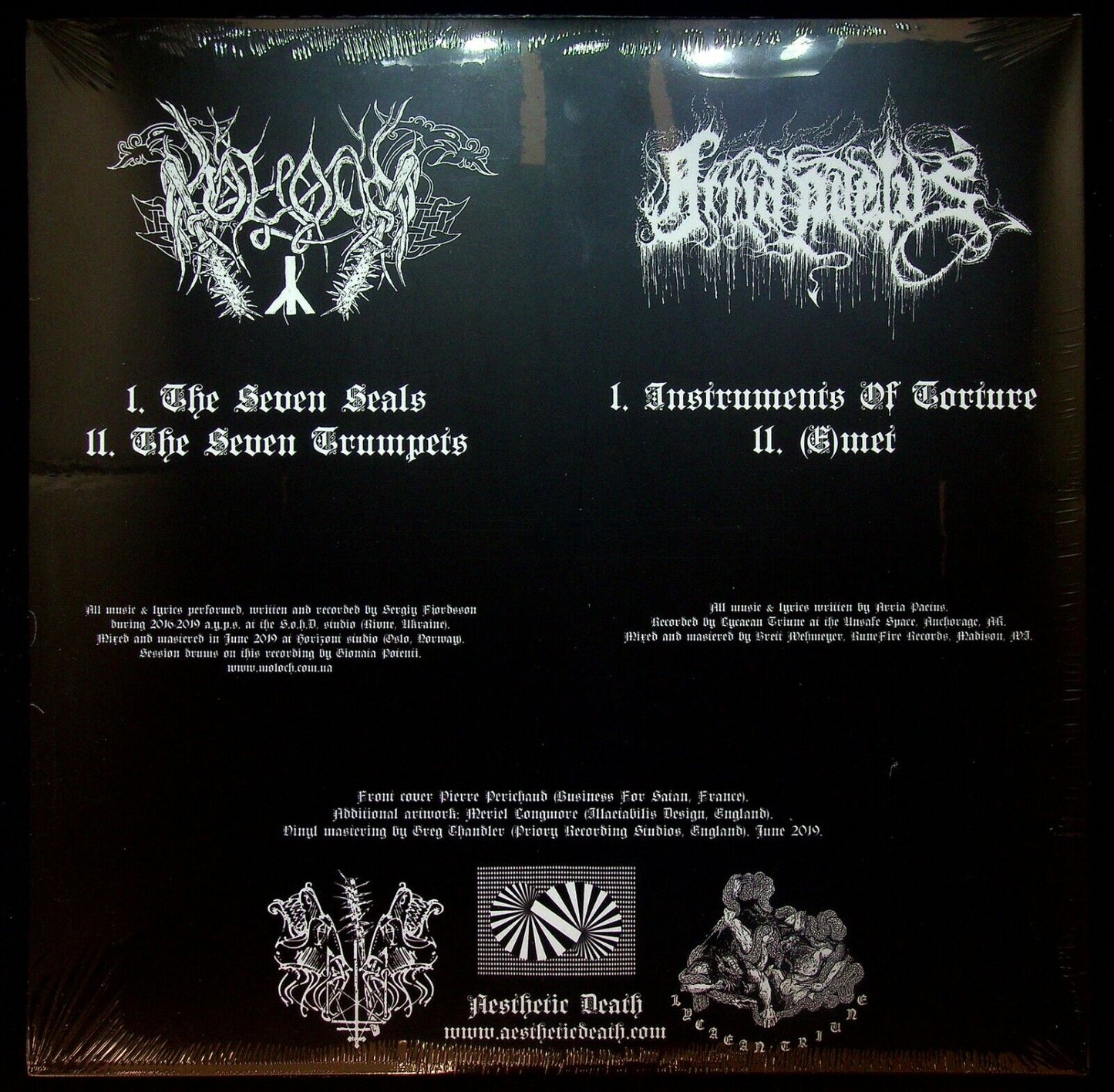 EBOND Moloch Arria Paetus ‎- Moloch Arria Paetus Vinile V058099