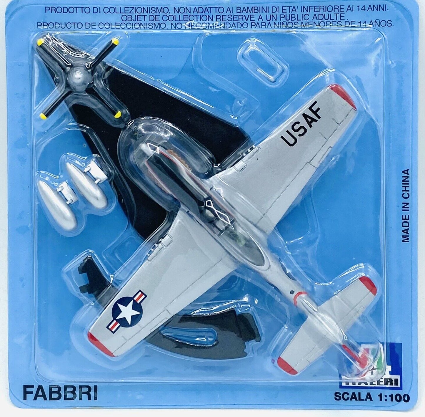 EBOND Aerei Militari North American F-51 Mustang - Fabbri - 1:100 - 0230