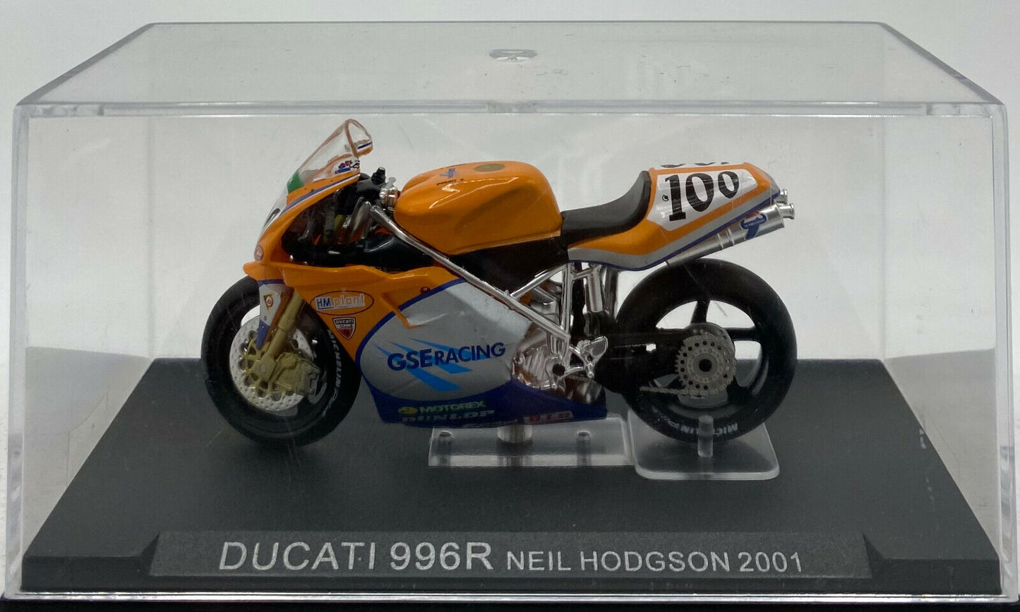 EBOND Modellino Ducati 996R neil Hodgson - 2001 - Die Cast - 1:24 - 0154