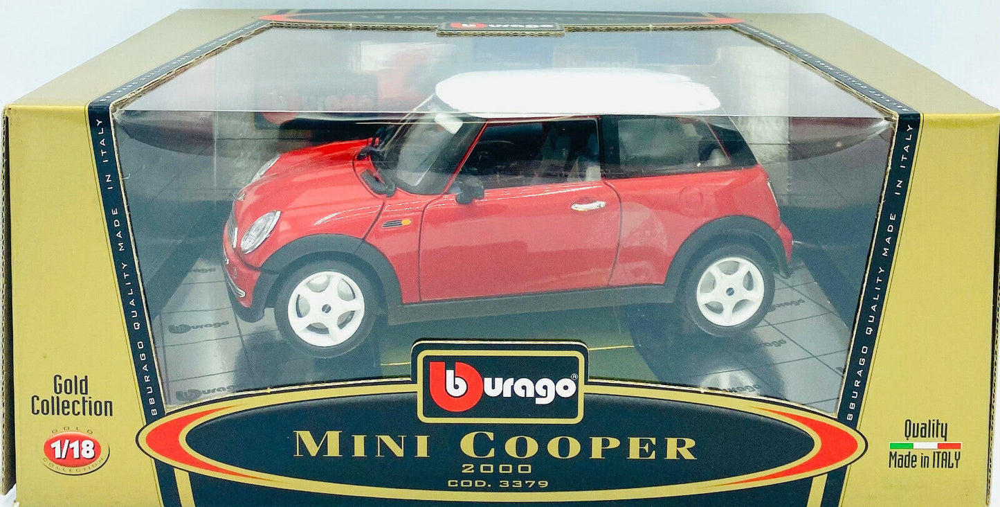 EBOND Modellino Mini Cooper - 2000 - Cod 3379 - 1:18 - Bburago - 0267