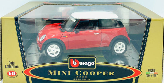 EBOND Modellino Mini Cooper - 2000 - Cod 3379 - 1:18 - Bburago - 0267