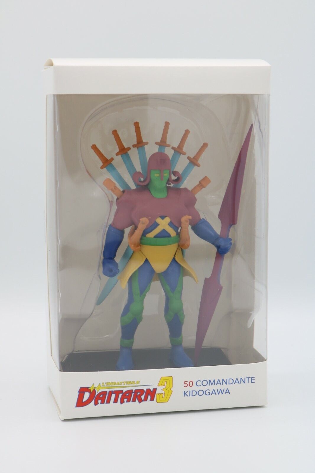 EBOND L'Imbattibile Daitarn 3 3D Collection 50 COMANDANTE KIDOGAWA Figure
