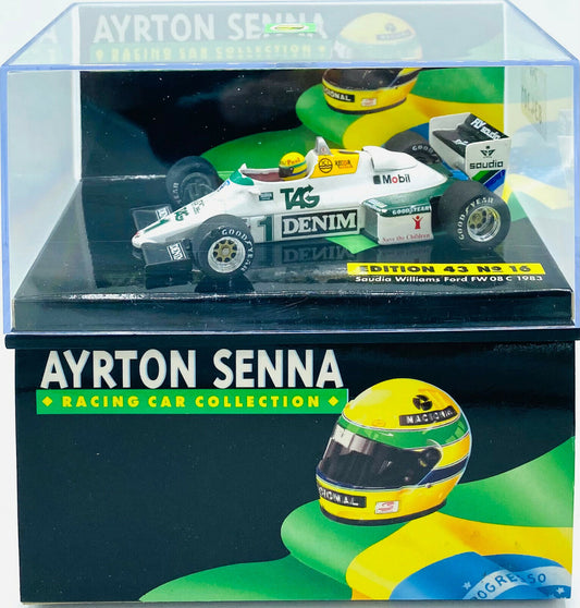 EBOND Ayrton Senna Collection N°16 - Saudia Williams Ford FW 08 C 1983 - 0271